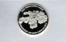 Silbermedaille 1987 Das neue Lurgi Haus Frankfurt 999/19,9g De...