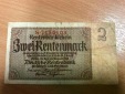 #L37 Zwei Rentenmark vom 30.01.1937  Ro-167a) neu DEU-223a) KN...