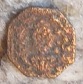 Augsburg 1 Heller 1748, Vorderseite stark abgegriffen