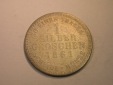 K03 Hessen-Kassel 1 Silbergroschen 1861 in f.schön  Originalb...