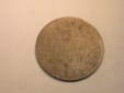 K03 Hessen-Darmstadt  3 Kreuzer 1835  Belegstück    Originalb...