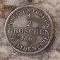 Hannover, altdeutsche Münze 1/2 Groschen 1863, SILBER