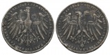 Frankfurt, Doppelgulden; Gussfälschung; 20,66 g; Ø 36,08 mm