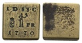 Münzgewicht (1 Stück); 6,51 g