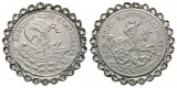 Medaille; St. Georg; in Schmuckfassung; 11,38 g; Ø 37,18 mm