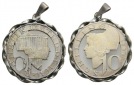 Österreich; 10 Schilling 1958; Schmuckfassung; gehenkelt; 7,1...