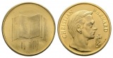 Medaille; Christian Barnard; vergold. Bronze; 7,95 g; Ø 28,73 mm