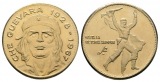 Medaille 1967; Che Guevara; vergold. Bronze; 16,55 g; Ø 35,65 mm