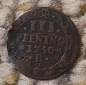 Rostock 3 Pfennig 1750