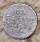 1/48 Taler Sachsen 1755, SILBER,