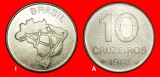 Ⰺ STRASSEN (1980-1986): BRASILIEN ★ 10 CRUZEIRO 1981! GERA...