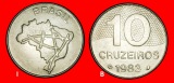 Ⰺ STRASSEN (1980-1986): BRASILIEN ★ 10 CRUZEIRO 1983! GERA...