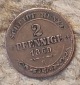 Sachsen 2 Pfennig 1869