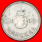 Ⰺ KREUZ (1952-1962): FINNLAND ★ 5 MARK 1954 STEMPEL B!★O...