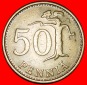Ⰺ KIEFER (1963-1990): FINNLAND ★ 50 PFENNIG 1965S!★OHNE ...