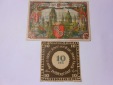 Notgeld(54) 25 Pfennig Stadt Mainz 1921 und  10 Pfennig Stadt ...