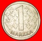 Ⰺ LÖWE (1964-1993): FINNLAND ★ 1 MARK 1972S NICHT SILBER!...