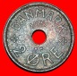 Ⰺ LOCH (1926-1940): DÄNEMARK ★ 2 OERE 1937! Christian X. ...