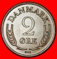 Ⰺ MONOGRAMM (1960-1966): DÄNEMARK ★ 2 OERE 1960 BRONZE! F...
