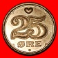 Ⰺ KRONE (1990-2008): DÄNEMARK ★25 OERE 2006 STEMPEL I A! ...