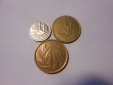 hn25 / Belgien, 3er Lot, 1 Franc 1989 BELGIQUE, 5 Francs 1986 ...