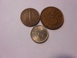 hn30 / Niederlande, 3er Lot, 1 Cent 1948 (KM# 175), 5 Cent 198...
