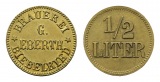 Bayern; Biebelried; G.Eberth Brauerei; 1/2 Liter; Menzel-(vgl....