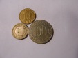 hn39 / Jugoslawien, 3er Lot, 10 Para (KM# 44), 1 Dinar 1996 (K...