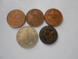 hn54 /Brasilien Chile Mexico, 5er Lot, 5 Centavos 2003 2010 20...
