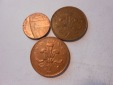 hn68 /Großbritannien, 3er Lot, 2 New Pence 1971 , 2 Pence 200...
