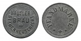 Bayern; Blauenneuschacht Häusler Bräu; Pfandmarke; Menzel 2966
