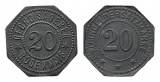 Bayern; Bodenmais Georg Sagerer WZ: 20; Kleingeldersatzmarke W...