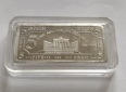 Indium, 5 Gramm in Kapsel. Motiv Brandenburger Tor
