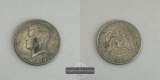 USA 1967 Kennedy Half Dollar KM#202a FM-Frankfurt Feinsilber: ...