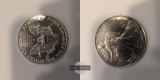 USA 1 Dollar 1992 Walking Liberty FM-Frankfurt KM#273 Feinsilb...