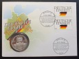 BRD Numisbrief 1990 Deutsche Einheit Silbermedaille ca. 20g