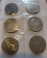 Schweiz, 18x5 Franken cuni Gedenkmünzen