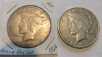 USA, Peace Dollar, 1x1926 + 1x1923