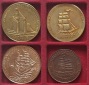 Schiff-Medaillen / Schoner um 1810 / Brigg 1830 / Bark um 1850...
