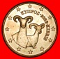 Ⰺ GRIECHENLAND (2010-2025): ZYPERN ★ 2 EUROCENT 2022 MUFFL...