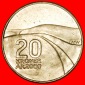 Ⰺ FEHLER JAHRTAUSEND: NORWEGEN ★ 20 KRONEN 2000! HARALD V....