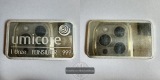Umicore 1 Unze Silberbarren 0.999er FM-Frankfurt Feinsilber: 3...