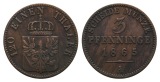 Altdeutschland; Kleinmünze 1865