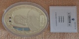 Gigant-Medaille 2015 Kupfer vergoldet mit Svsrovski Die Kaiser...