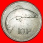 Ⰺ GROSSBRITANNIEN (1969-1986): IRLAND ★ 10 PENCE 1976 LACH...