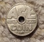 z015: Belgischer Age Coin LBT, Maschinentoken/Automatentoken
