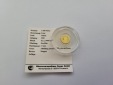 1000 Francs 2020 Sonne Unified Nation Goldmünze 0,5g 9999 Gui...