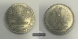 Sowjetunion 1 Poltinnik 1924 FM-Frankfurt Feinsilber: 9,00g