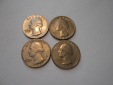 ZX8 USA 4er Lot Washington Quarter-25 Cent / 1967 (KM# 164a) u...
