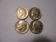 ZX14 USA 4er Lot Roosevelt Dime-10 Cent / 1966 1974 1979 2003P...